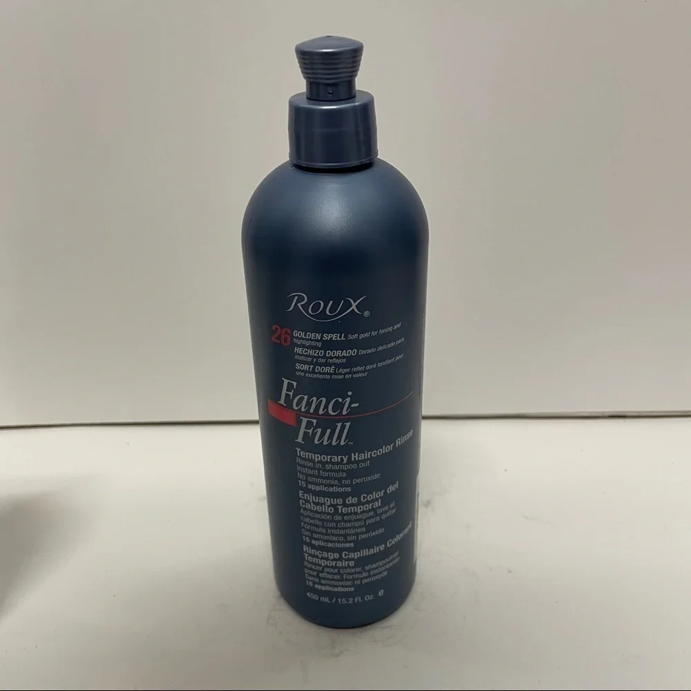 Roux Fanci-Full Rinse Temporary Hair Color Rinse-In 26 Golden Spell 15.2 OZ